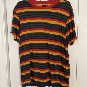 Stance striped  Multicolor Men's Shirt L